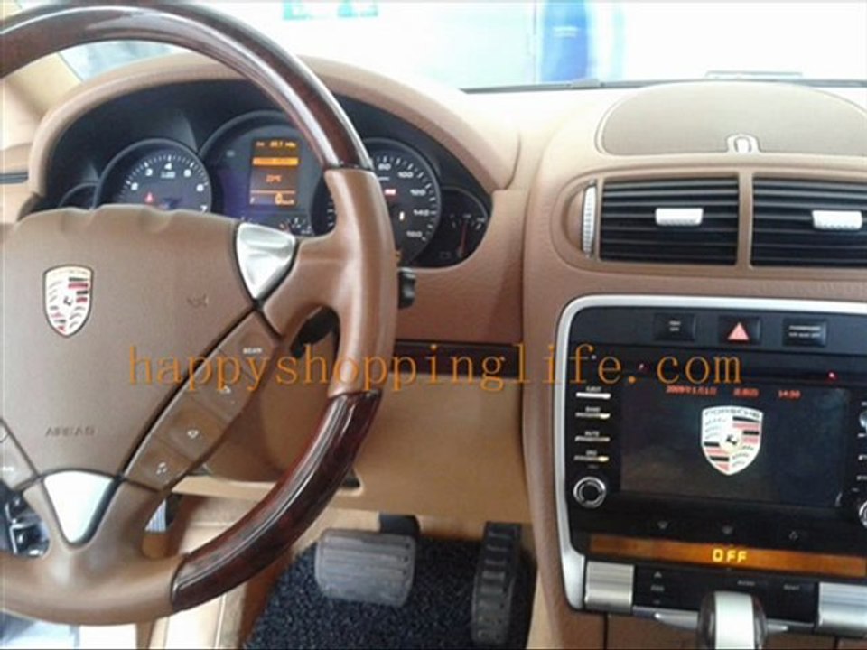 How to Replace Porsche Cayenne DVD Player GPS Navigation TV Bluetooth?