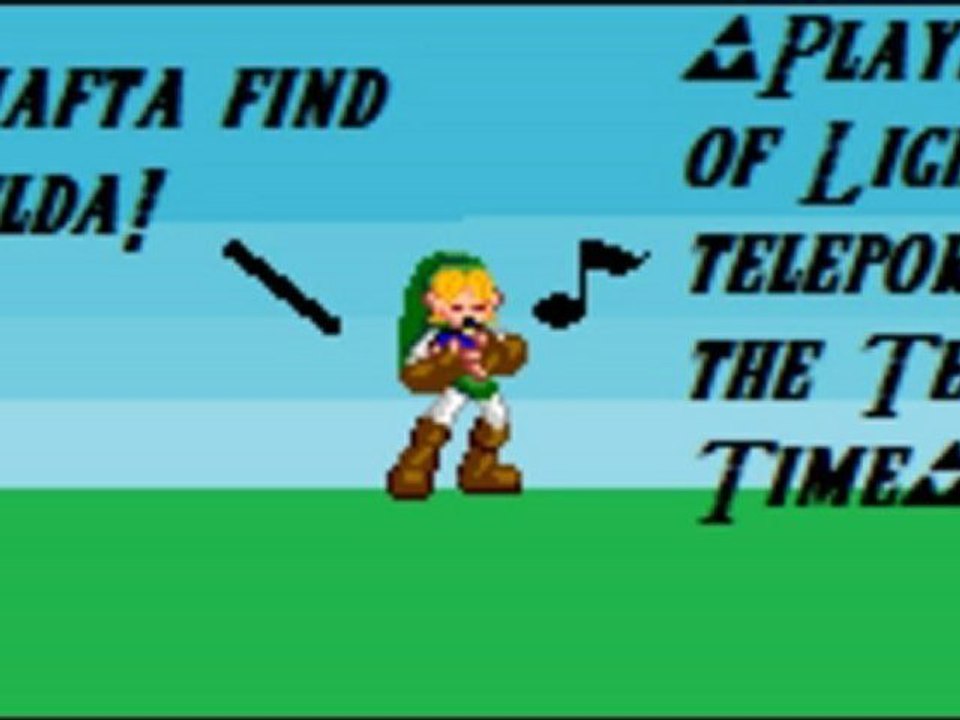 Super Smash Bros Brawl Digital Comic Prologue I- Zelda