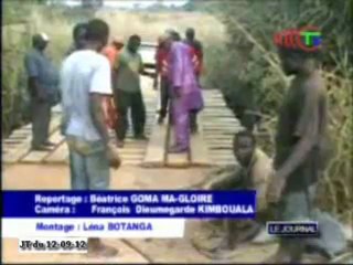 Le préfet de la Bouenza inspecte les travaux de réhabilitation de 2 ponts