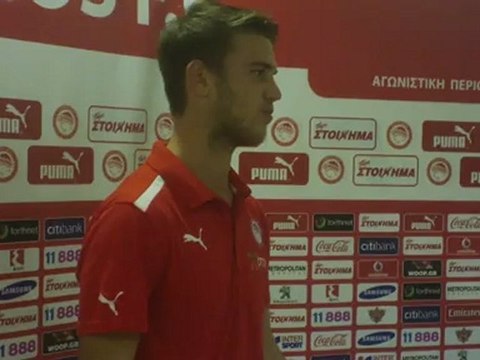 Δηλώσεις Κώστα Ρουγκάλα μετά τη νίκη της ομάδας Νέων του Ολυμπιακού επί της Άρσεναλ