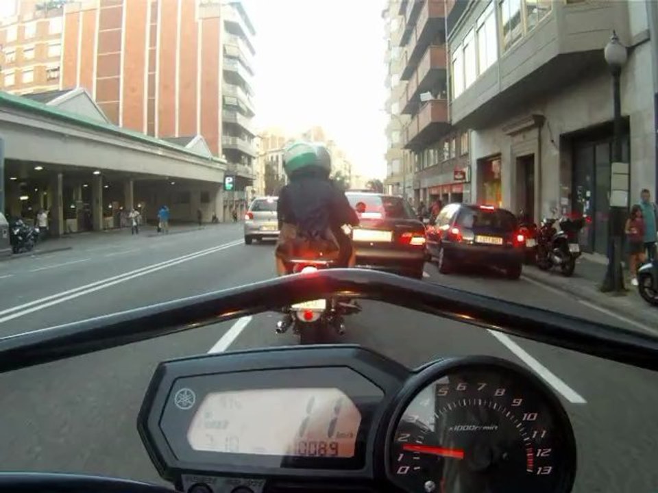 Conducción segura de motocicletas: Tiempo y distancia de reacción