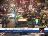 Así fue el recorrido del candidato presidencial Henrique Capriles por Ciudad Bolívar