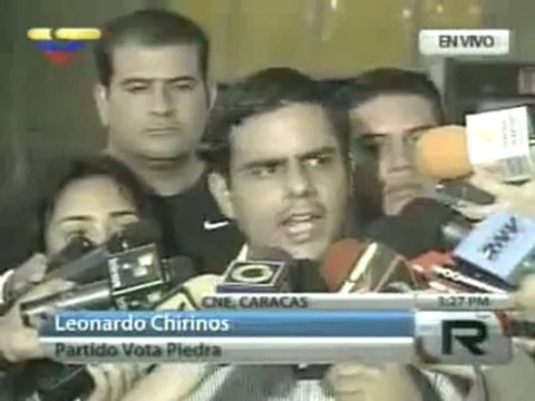 (Vídeo) Leonardo Chirinos Ustedes son quienes compran la ética y moral