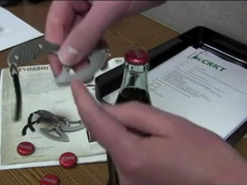 Keydashi Knife Bottle Opening Video