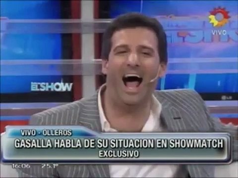 ANTONIO GASALLA CON TODO CONTRA EL BAILANDO EN EEES