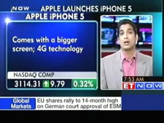 Apple launches iPhone 5 with 4S price tags