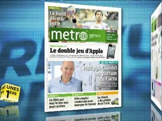 Revue de presse Unes 1ère - 13 septembre 2012