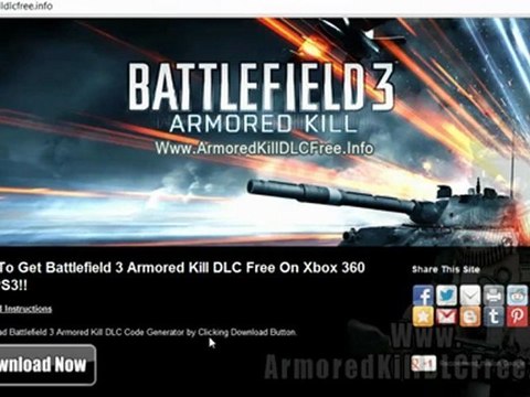 How to Get Free Battlefield 3 Armored Kill DLC Pack