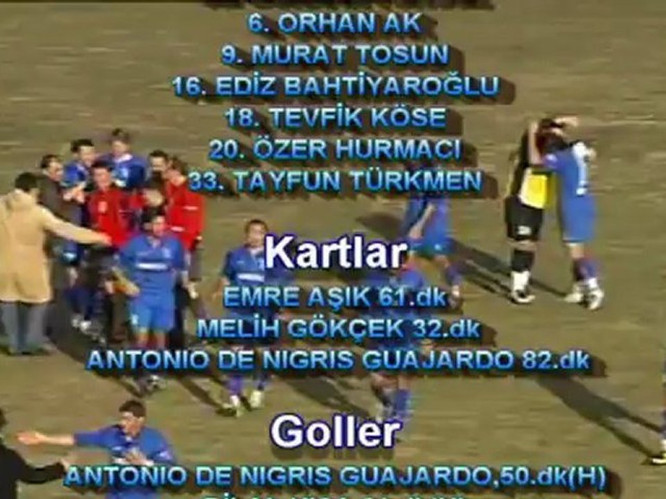 KONYASPOR-ANKARASPOR 2007-2008 SEZONU 20.HAFTA