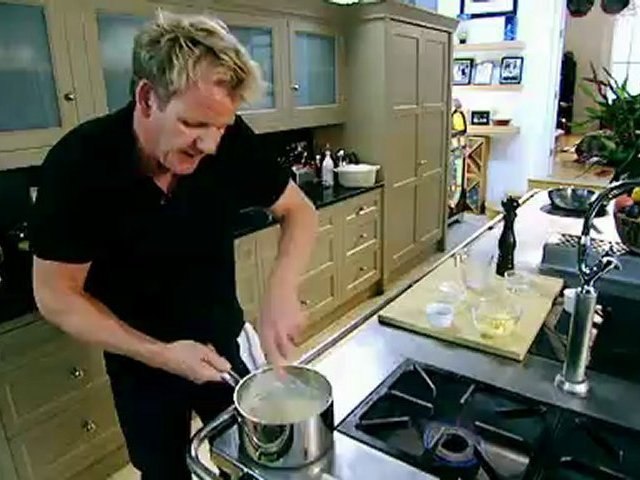 Gordon Ramsay Classic White Sauce With Cheese Recipe