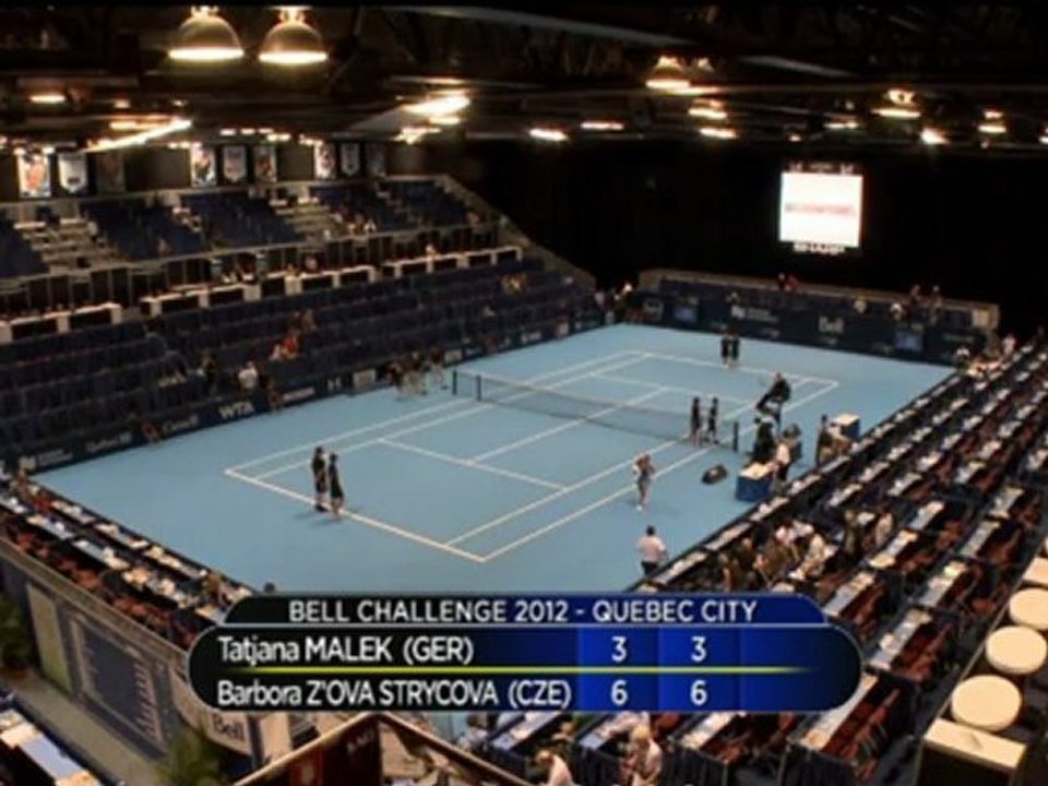 Quebec: Malek verliert gegen Zahlavova Strycova