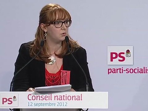 Discours de Constance Blanchard au Conseil national de synthèse