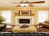 hampton bay ceiling fans with lights