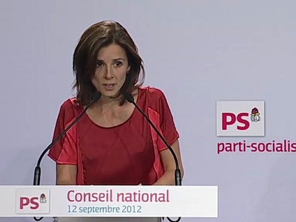 Discours de Barbara Romagnan au Conseil national de synthèse