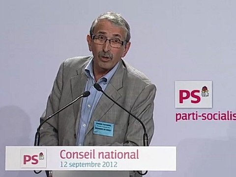 Discours de Michel Debout au Conseil national de synthèse