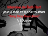 Interview de Beth Hart pour a sortie de son nouvel album 