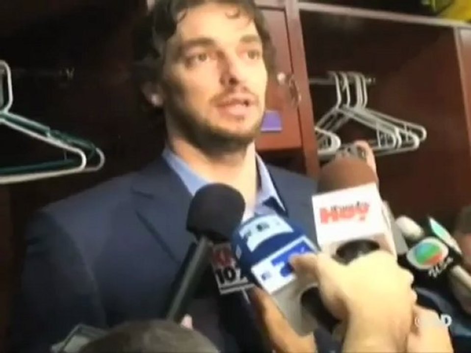 Gasol: "No había imaginado regresar así"