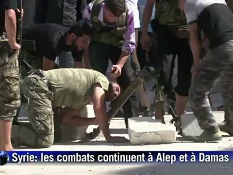 Les rebelles syriens tentent de s'imposer à Alep