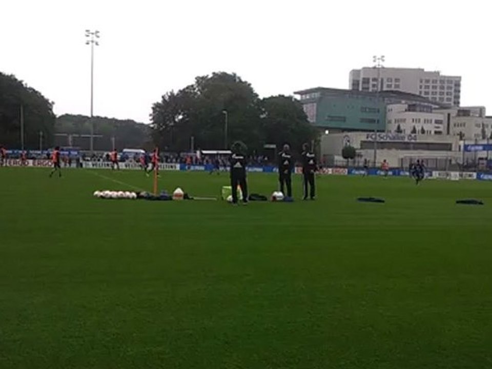 Training Schalke 13.09.12