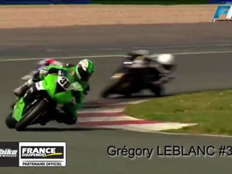 FSBK 2012 - Vidéos OBC - Champion de France SuperSport Grégory Leblanc 2012 - Le best of