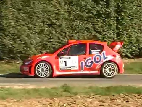 RALLYE DU PAYS D'AUGE 2012 , ES 3 BONNEBOSQ 13.700 KMS