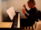 Messiaen Harawi n°4 - essais de la partie piano (accompagnement)