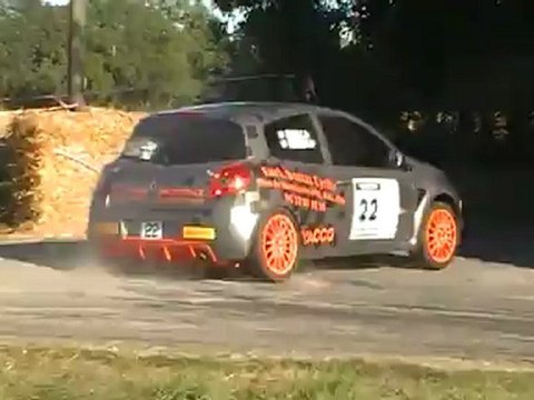 RALLYE DU PAYS D'AUGE 2012 , ES 3 BONNEBOSQ 13.700 KMS