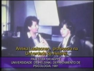 Palestra de Keppe e Pacheco, Helsinki, 1981