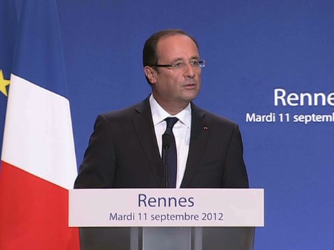 Discours au salon international de l'élevage à Rennes
