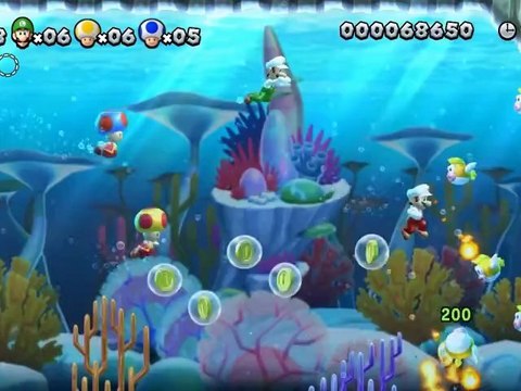 Wii U - New Super Mario Bros. U Trailer