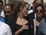 Jolie praises Turkish refugee efforts, saddened by Syria