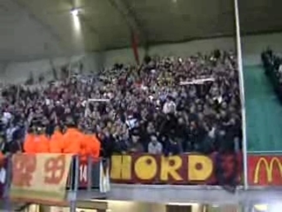 ambiance de derby Nancy Metz (football)