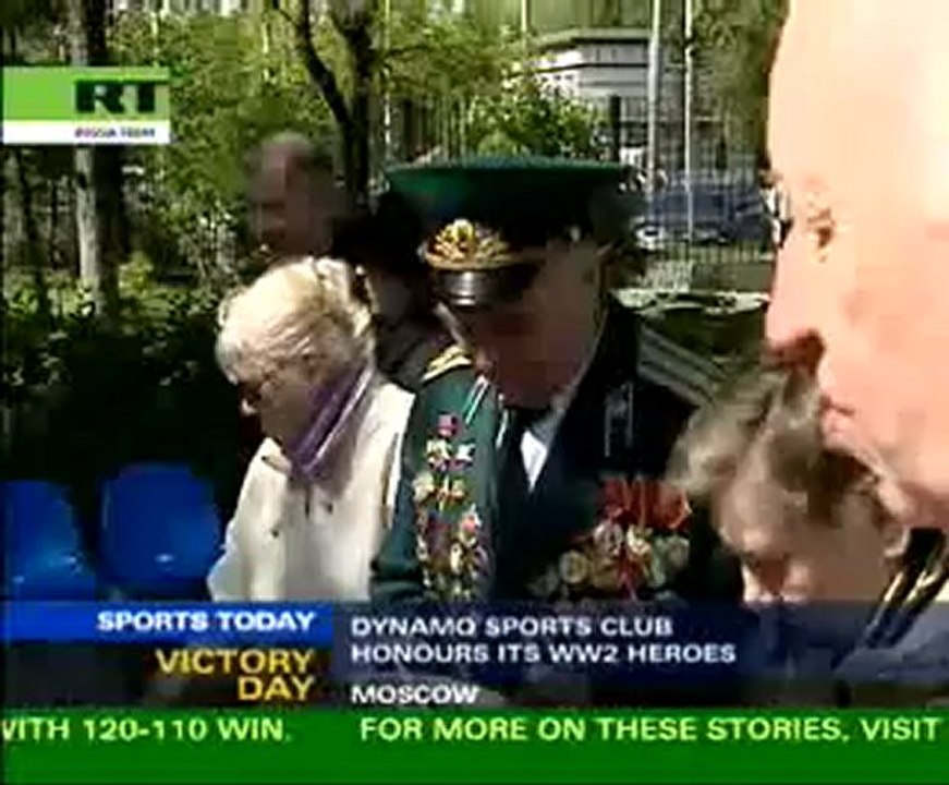 From sports field to battle field: Dinamo veterans celebrate