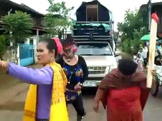 THA comp port horn played Boon Bangfai Rocket Festival