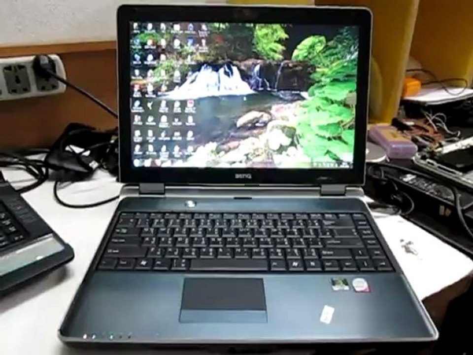 ผลการติดตั้ง nVidia Geforce 9600M GT บน BenQ S42 WIn7