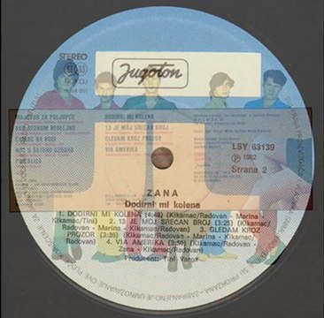 DODIRNI MI KOLENA - ZANA (1982)