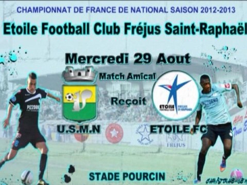 U17 DHR - U.S.M.N - ETOILE FC - MATCH AMICAL (Test Caméra Manuel)