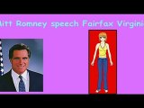 Mitt Romney speech Fairfax Virginia