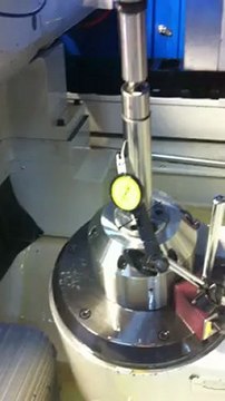 9.Gauge Part _ On Machine _ With Clamping _ Up