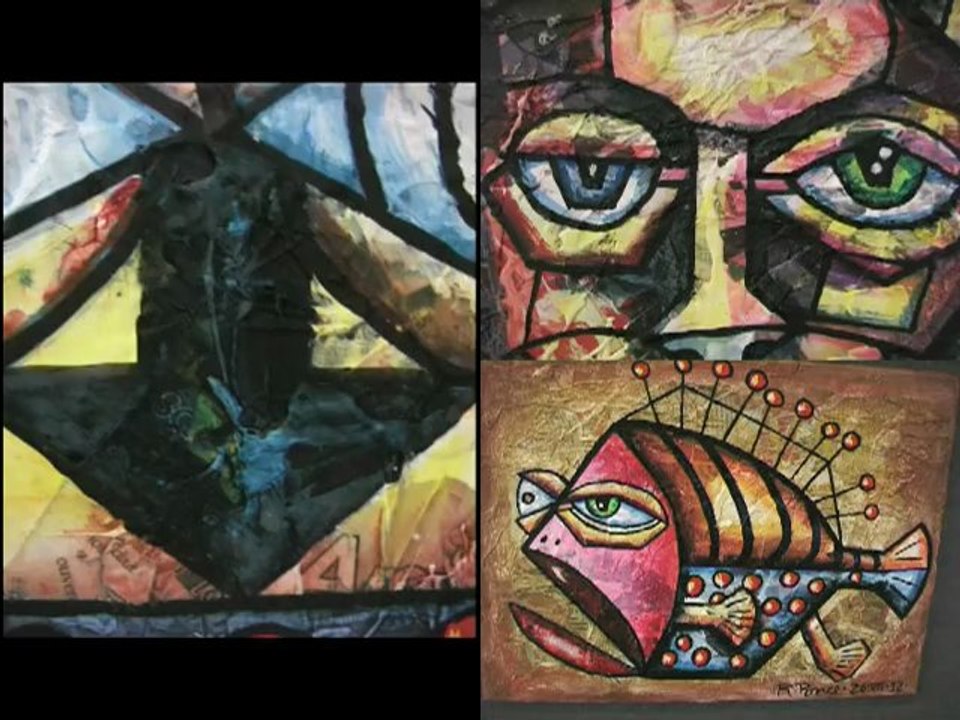 Exposition de clôture, festival d'art contemporain, Saint-Florent-sur-Auzonnet, 2012