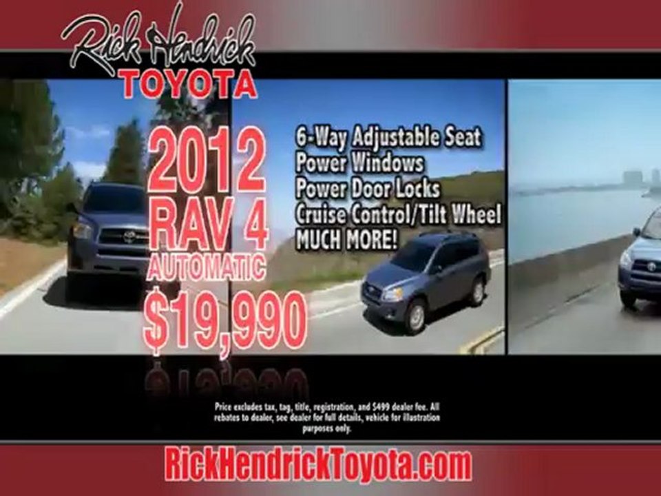 NEW 2012 Rav4 Automatic -- $19,990