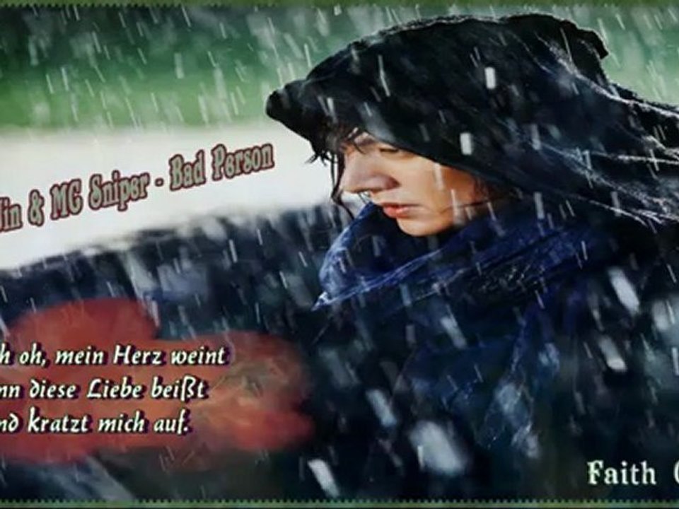 Jang Hye Jin & MC Sniper - Bad Person (Faith OST.) [german sub]