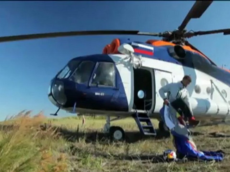 Acht Kilometer in freiem Fall