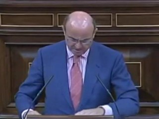 De Guindos: "Si la situación no cambia será imposible mantener las prestaciones"