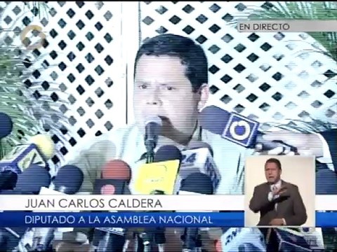 Ese dinero es para la campaña de Juan Carlos Caldera, no tiene nada que ver con Capriles