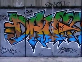 Graf Lettrage DachOne Canal de Girone-Espagne (Psyko Culture)