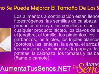 aumento de senos de forma natural - como aumentar el busto sin cirugia