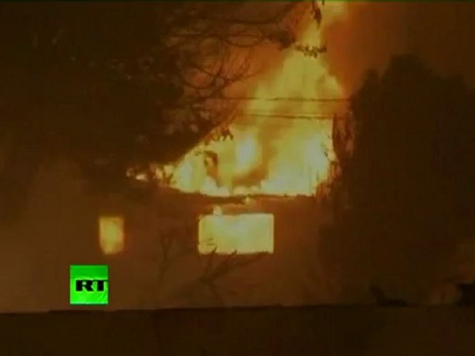 California Explosion: Video of massive fire destroying 53 homes in San Bruno
