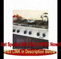 BEST BUY Discovery 36 Slide-in Gas Rangetop With Continuous Grates Illumina Burner Controls 6 Sealed Burners and Stainless Steel Finish with Chrome Trim Natural