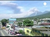 Alerta roja en Guatemala ante la erupción de un volcán